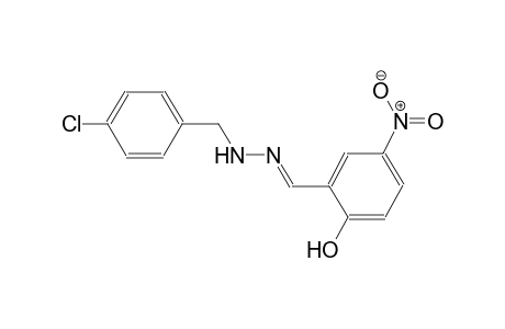benzaldehyde, 2-hydroxy-5-nitro-, [(4-chlorophenyl)methyl]hydrazone