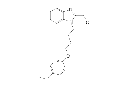 1H-1,3-Benzimidazole-2-methanol, 1-[4-(4-ethylphenoxy)butyl]-