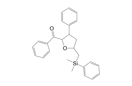 (2R,3S,5S) (+/-)-(5-((dimethyl(phenyl)silyl)methyl)-3-phenyltetrahydrofuran-2-yl)(phenyl)methanone