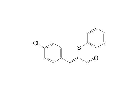 (Z)-3-(4-Chlorophenyl)-2-phenylsulfanyl-2-propenal