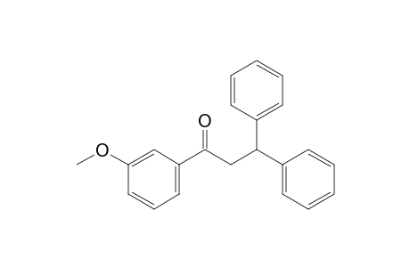 1-(3-methoxyphenyl)-3,3-diphenyl-1-propanone
