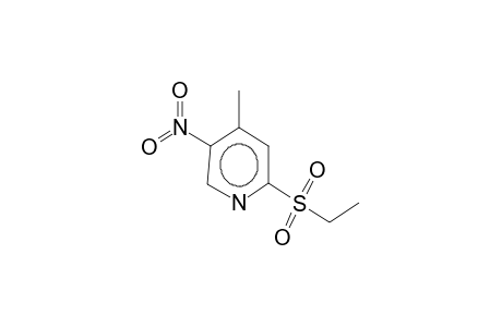 2-ethylsulphonyl-4-methyl-5-nitropyridine