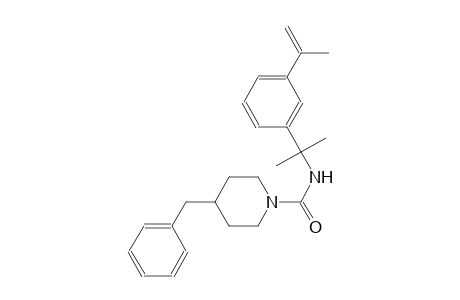 4-benzyl-N-[1-(3-isopropenylphenyl)-1-methylethyl]-1-piperidinecarboxamide