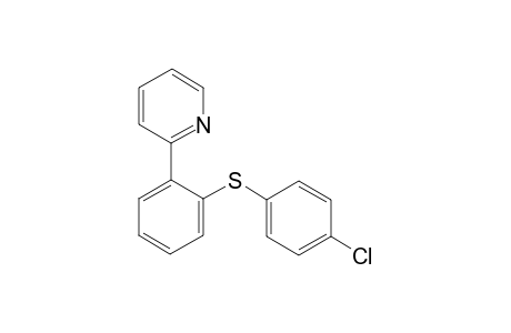 2-(2-((4-Chlorophenyl)thio)phenyl)pyridine