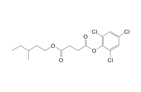 Succinic acid, 2,4,6-trichlorophenyl 3-methylpentyl ester