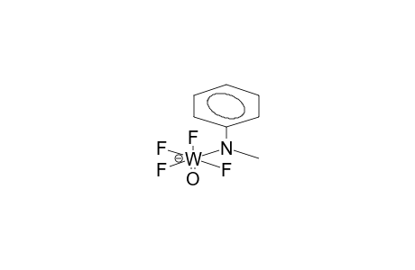 TRANS-TETRAFLUOROOXO(METHYLPHENYLAMIDO)TUNGSTENE ANION