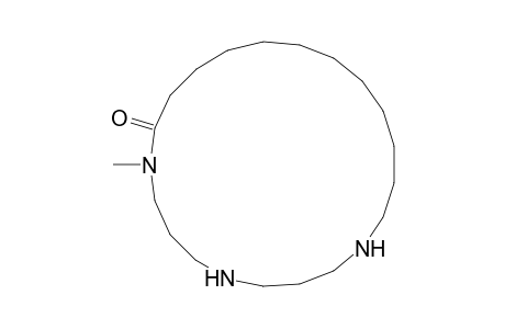 1,5,9-Triazacycloheneicosan-10-one, 9-methyl-