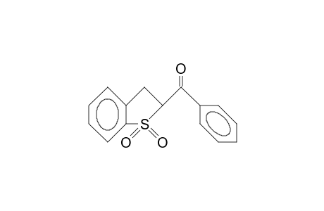 2-Benzoyl-2,3-dihydro-benzo(B)thiophene 1,1-dioxide