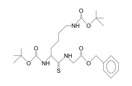 T-Butoxycarbonyl-lysyl(T-butoxycarbonyl)-T-glycine benzyl ester