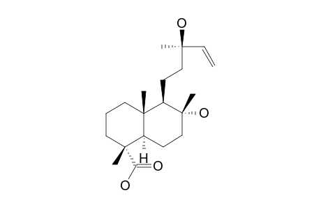 13-BETA-HYDROXY-LABD-14-EN-18-OIC-ACID