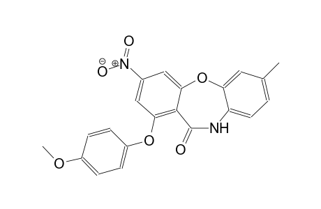 1-(4-Methoxyphenoxy)-7-methyl-3-nitrodibenzo[b,f][1,4]oxazepin-11(10H)-one