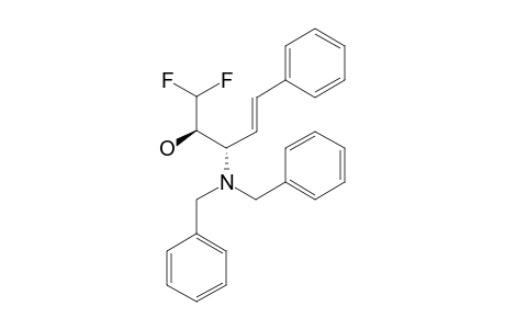 (2R,3R)-3-DIBENZYLAMINO-1,1-DIFLUORO-5-PHENYL-4-PENTEN-2-OL