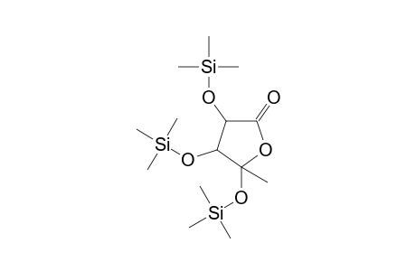 2,3,5-Trihydroxy-gamma-valerolactone 3TMS