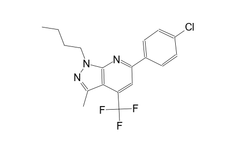 1-butyl-6-(4-chlorophenyl)-3-methyl-4-(trifluoromethyl)-1H-pyrazolo[3,4-b]pyridine