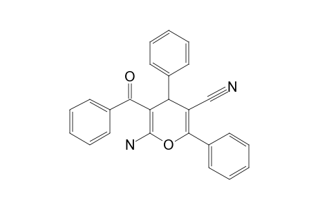 2-AMINO-5-CYANO-4,6-DIPHENYL-3-PHENYLCARBONYL-4H-PYRAN
