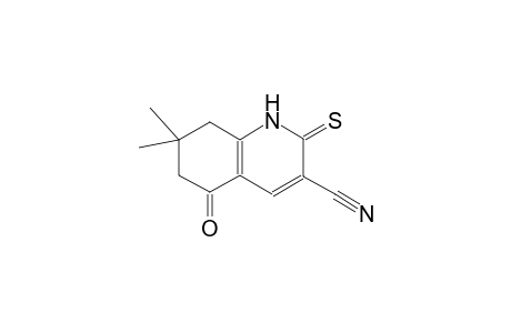 3-quinolinecarbonitrile, 1,2,5,6,7,8-hexahydro-7,7-dimethyl-5-oxo-2-thioxo-