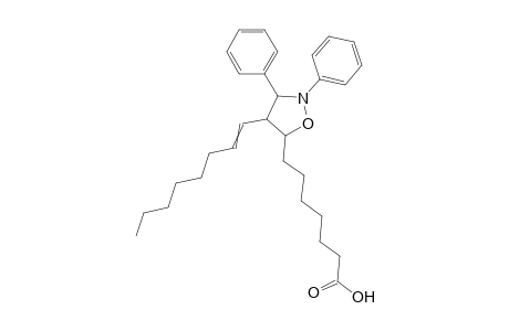 cis-5-(6-Carboxyhexyl)-trans-4-(cis-1-octenyl)-2,ref.-3-diphenylisoxazolidine
