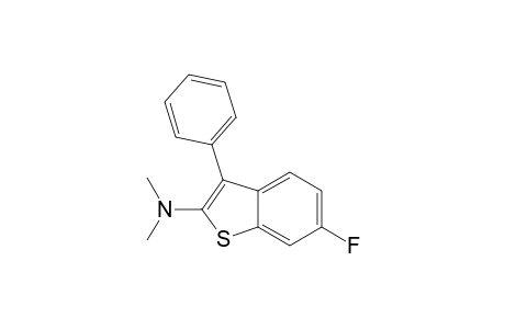 Benzo[b]thiophen-2-amine, 6-fluoro-N,N-dimethyl-3-phenyl-