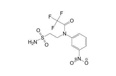 Acetamide, N-[2-(aminosulfonyl)ethyl]-2,2,2-trifluoro-N-(3-nitrophenyl)-