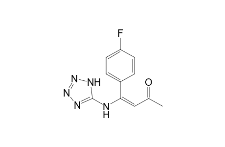 5-[N-[1-(4-Fluorophenyl)-3-oxobutenyl]amino]tetrazole