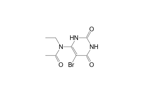 4-Pyrimidineacetamide, 5-bromo-N-ethyl-1,2,3,6-tetrahydro-2,6-dioxo-