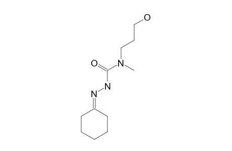 CYCLOHEXANONE-4-(3-HYDROXYPROPYL)-4-METHYL-SEMICARBAZONE