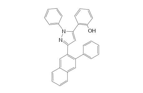 5-(2-Hydroxyphenyl)-1-phenyl-3-[2-(3-phenylnaphthyl)]pyrazole