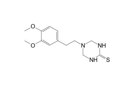 5-(3,4-dimethoxyphenethyl)tetrahydro-s-triazine-2(1H) -thione