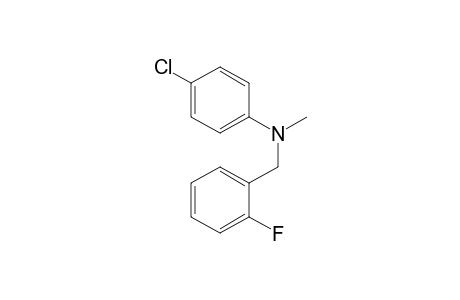 N-Methyl-N-2-fluorobenzyl-4chloroaniline