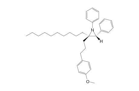 (2R,3R)-(-)-2-Decyl-2-[3-(4-metoxyphenyl)propyl]-1,3-diphenylaziridine