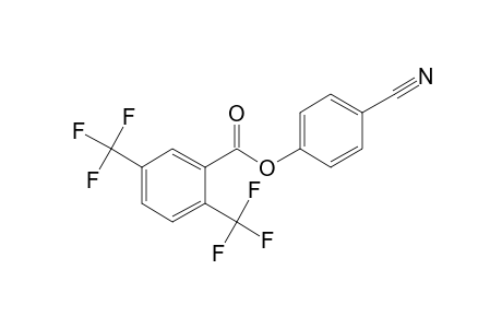 2,5-di(Trifluoromethyl)benzoic acid, 4-cyanophenyl ester