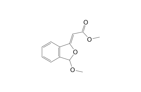 (Z)-3-Methoxy-1-[(methoxycarbonyl)methylene]-1,3-dihydroisobenzofuran