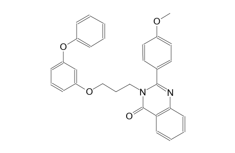 2-(4-methoxyphenyl)-3-[3-(3-phenoxyphenoxy)propyl]-4(3H)-quinazolinone