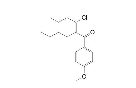 (Z)-2-Butyl-3-chloro-1-(4-methoxyphenyl)hept-2-en-1-one