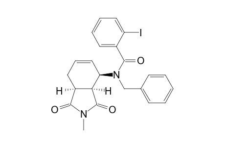 Benzamide, N-(2,3,3a,4,7,7a-hexahydro-2-methyl-1,3-dioxo-1H-isoindol-4-yl)-2-iodo-N-(phenylmethyl)-, (3a.alpha.,4.beta.,7a.alpha.)-