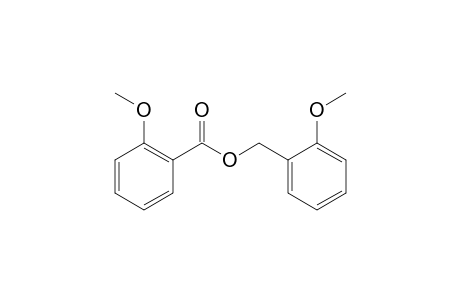 (2-Methoxyphenyl)methyl 2-methoxy benzoate