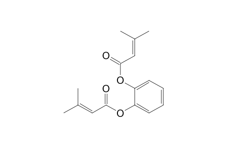 Pyrocatechol bis-(3-methylbut-2-enoate)