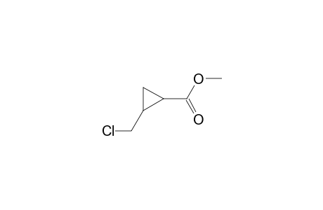 2-Chloromethylcyclopropanecarbonic acid, methyl ester