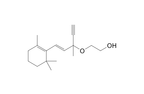 2-[(1-Ethynyl-1-methyl-3-(2,6,6-trimethylcyclohexenyl)-2-propenyl)oxy]ethanol
