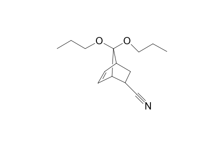 7,7-bis(1'-propyloxy)bicyclo[2.2.1]hept-5-ene-2-carbonitrile