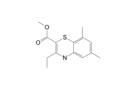 METHYL-3-ETHYL-6,8-DIMETHYL-4H-1,4-BENZOTHIAZINE-2-CARBOXYLATE
