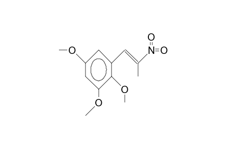 trans-2,3,5-Trimethoxy-B-methyl-B-nitro-styrene