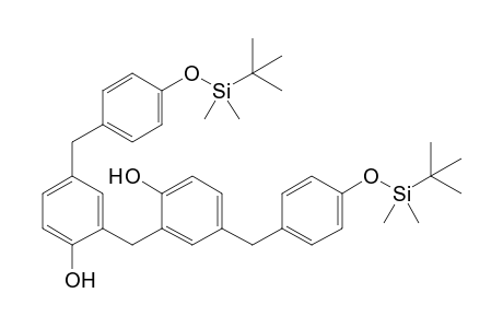 4,4'-Bis(4-t-butyldimethylsilyloxybenzyl)-2,2'-methylenediphenol