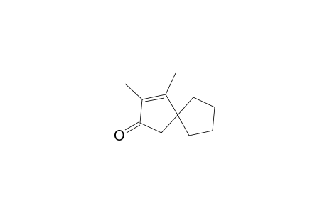Spiro[4.4]non-3-en-2-one, 3,4-dimethyl-