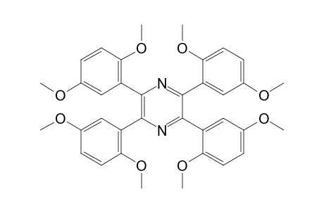 2,3,5,6-Tetrakis(2,5-dimethoxyphenyl)pyrazine