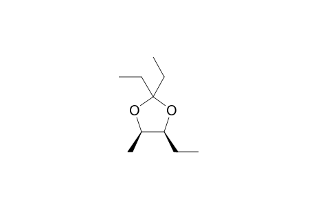 (4S,5R)-2,2,4-Triethyl-5-methyl-1,3-dioxolane