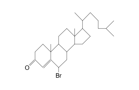 6b-Bromo-cholest-4-en-3-one