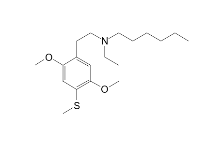 N-Ethyl-N-hexyl-2,5-dimethoxy-4-methylthiophenethylamine