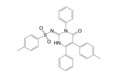 3,6-Diphenyl-5-p-tolyl-2-(tosylimino)-2,3-dihydropyrimidin-4(1H)-one
