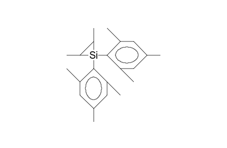 1,1-Bis(2,4,6-trimethyl-phenyl)-cis-2,3-dimethyl-silirane